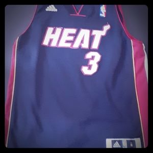 Dwayne wade miami heat Jersey black.